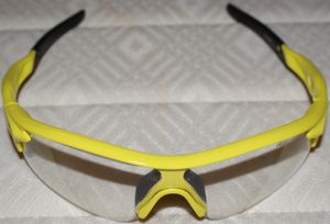 Lunettes de vélo - marque "VC" - monture jaune flu... - 1