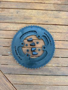 Paire de plateau carbone Ti - 1