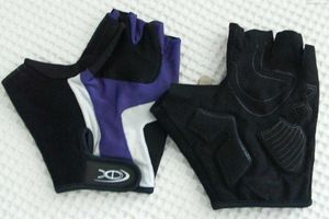 Gants neufs taille xl noir/blanc/bleu - 1