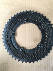 Plateaux Carbon Ti  46 X 33 Sram AXS 110 bcd - 1