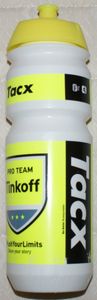 Bidon vélo "TACX" - 720ml - jaune fluo - 1