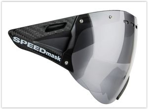Visière neuve Casco Speedmask carbonic gris argent - 1