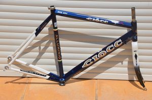 Cadre et fourche de vélo de course vintage Ciocc N... - 1