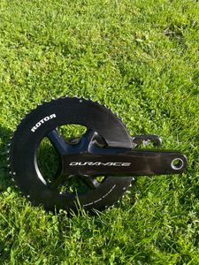 Pédalier dura ace avec plateau rotor  - 1