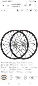 Roues fulcrum racing zero - 1