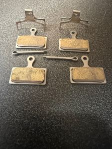 Plaquette shimano G04 Ti metal - 1
