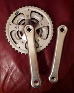Pédalier Vtc / Vtt / loisir triple plateaux 6/7/8v... - 1