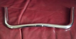 Cintre ville Moustache acier chromé 25,4mm de 46cm... - 1