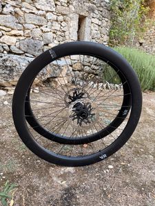 Roues route carbone Van Rysel VR50 - Moyeux DT 350... - 1