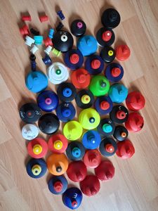 lot bouchons bidons cycliste - 1
