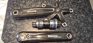 Pedalier BIANCHI carbon et boitier de pedalier ISI... - 1