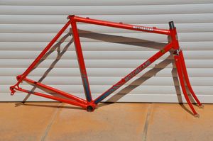 Cadre et fourche de vélo de course vintage françai... - 1