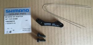 Adaptateur de frein à disque 203mm Shimano Deore X... - 1