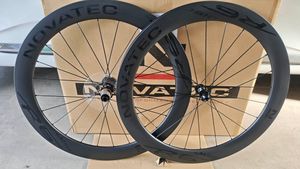 Roues carbone Novatec R6 60mm Shimano centerlock n... - 1