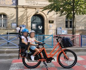 🚲 Vélo cargo électrique Veloe Steps 6100 / Shiman... - 1