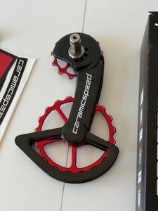 CeramicSpeed OSPW Coated Red Shimano 9100 9150 800... - 1