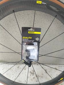 Roue Mavic Cosmic SLE 55mn + patin Exalith - 1