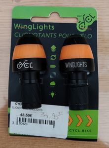 Clignotants pour vélo WingLights - 1