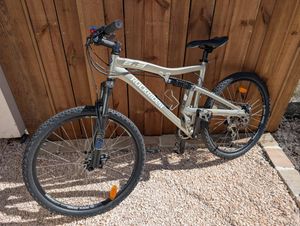 VTT Tout Suspendu B'Twin Rockrider 6.3 - Gris Méta... - 1