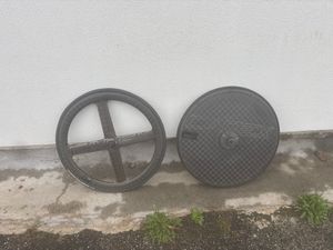 Paire de roue CLM Batons + Roue pleine CADEX - 1