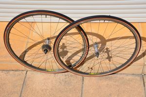Paire de roues Wolber TX Profil, moyeux Pelissier ... - 1
