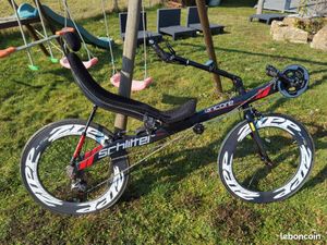 Schlitter Encore vélo couché carbone Sram RED - 1