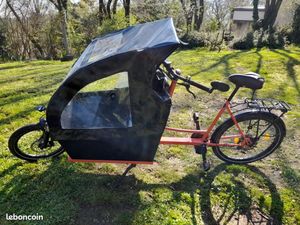 Vélo cargo éléctrique artisanal - 1