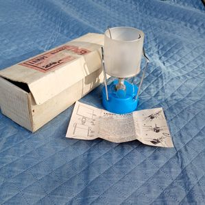 Lampe Bleuet Campingaz vintage avec boîte et notic... - 1