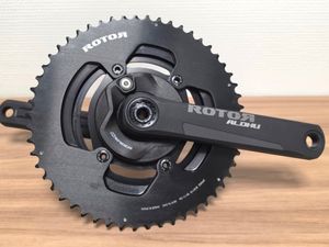 Pédalier ROTOR INspider Aldhu 2x12v Shimano Capteu... - 1