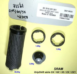 Grip Lock-On SRAM modèle GX / NX / X0 / XX / XX1 2... - 1