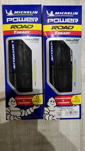 Pneus michelin power road tubeless ready - 1