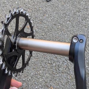 Pédalier mono SHIMANO SLX M7100 - 1