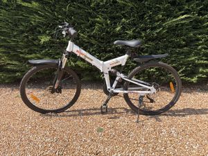 VTT pliant vélo Blanc Marine 26PM4 21 vitesses - 1