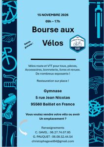 Bourse aux vélos de Baillet le 15/11 - 1