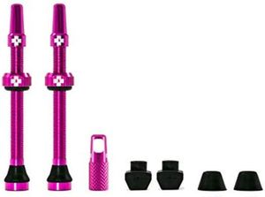 Kit de valve MUC OFF Tubeless V2 - 60mm PINK - 1