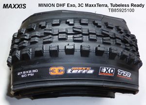 Pneu VTT 27.5"x2.30" Maxxis MINION DHF Exo, 3C Max... - 1