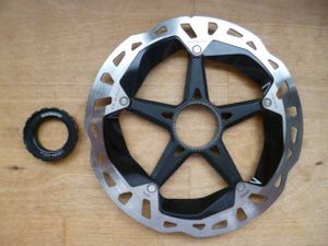 shimano disque de frein xtr rt-mt900 180 mm center... - 1