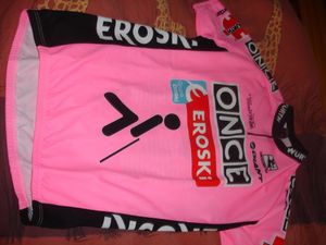 Maillot été ONCE Rose 100ans du Tour GIORDANA XXL - 1