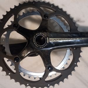Pédalier Campagnolo RECORD CARBON 11V 53-42 - 1