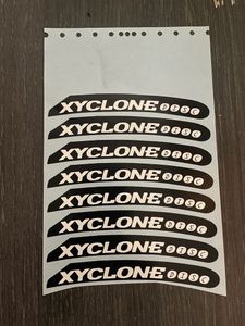 Autocollant Xyclone Spinergy - 1