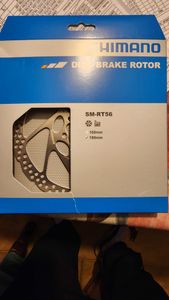 Disque shimano smrt56 180 6 trous - 1