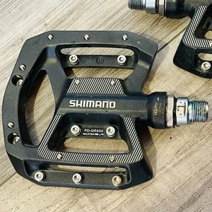 Pédales plates Shimano PD-GR500, 9/16 - 1