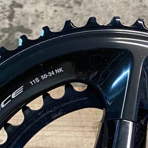 Pédalier Shimano Dura-Ace FC-09 11S 165mm 50/34T B... - 1