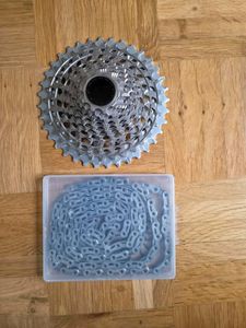 Cassette SRAM red XG-1290 10-36 et chaîne plate re... - 1