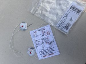 Boucles de serrage sidi Tecno 3 push court blanc - 1