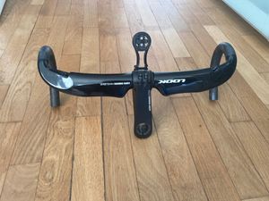 Cintre Look carbone + potence + porte compteur  - 1