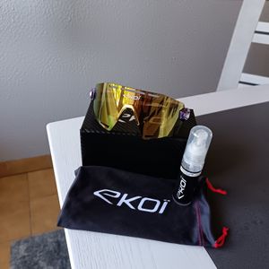 lunettes ekoi premium90 écran polycarbonate gold c... - 1