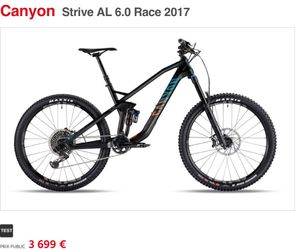 Canyon strive al 6.0 race Large - 1
