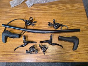 Ensemble Cintre plat , shifter, levrier frein - 1