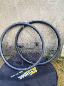 Roue carbone ligaturé  - 1
